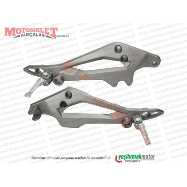 Mondial Drift 125 L Basamak Demiri - SAĞ SOL TAKIM